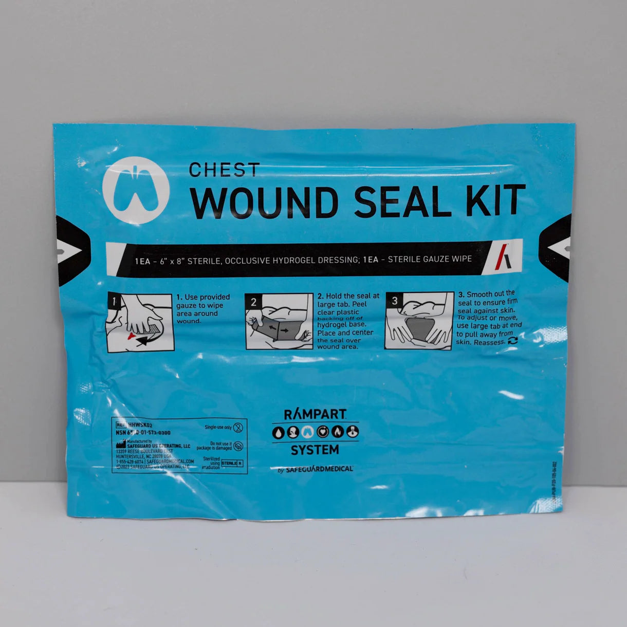 Safeguard Medical- Compact Wound Seal Kit Individual-Medtech- 1